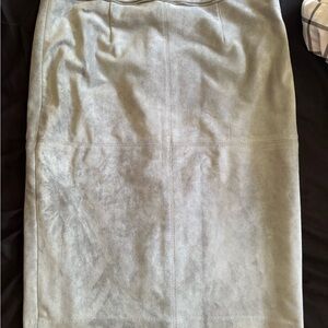 Calvin Klein Gray Pencil Skirt